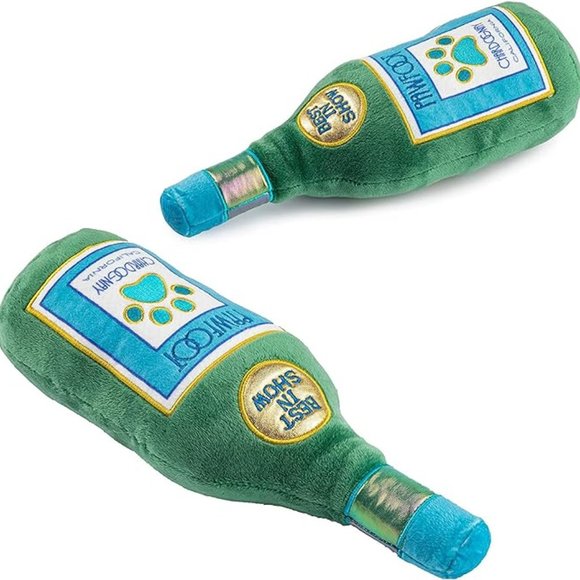 NWT Haute Diggity Dog Night Out Collection Pawtoot Chardognay Best in Show - Picture 2 of 3